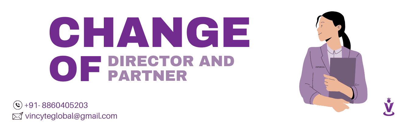 Change of Director and Partner