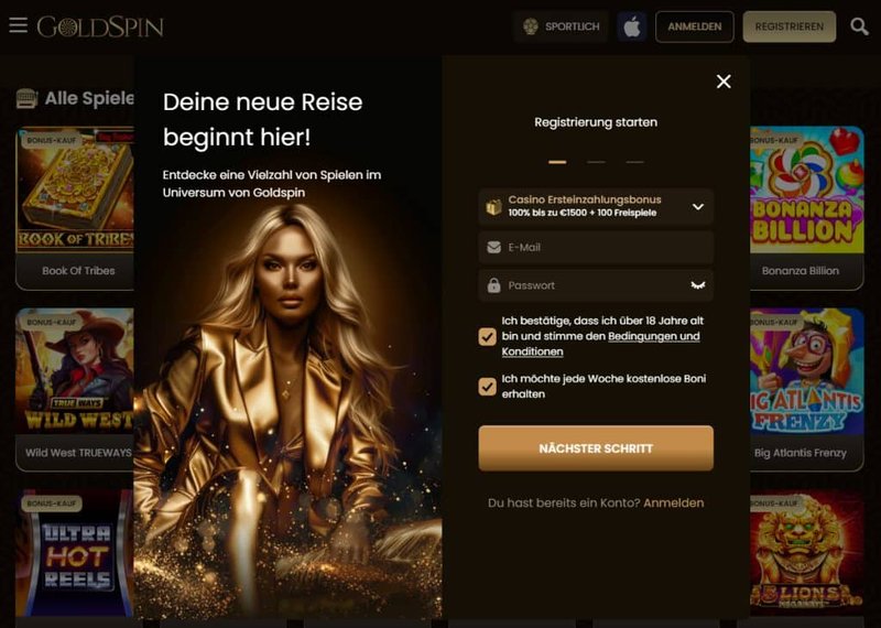 Kostenlose Spins bei Catspins Deutschland mit Promotion und Bonus Codes